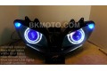 2000 - 2001 Yamaha R1 Projector headlight DUAL Halos